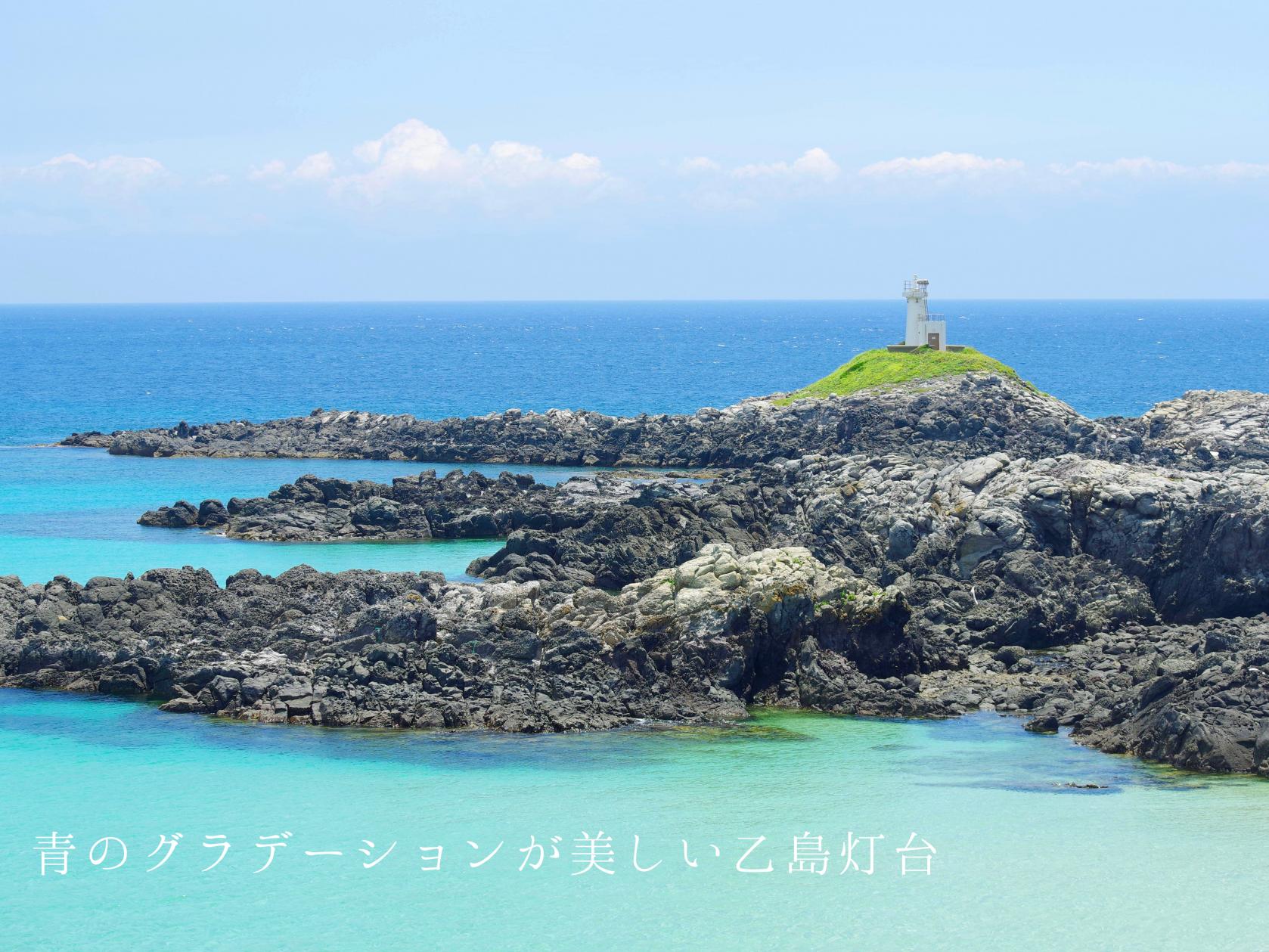 目の前に広がる壱岐島ブルー-2