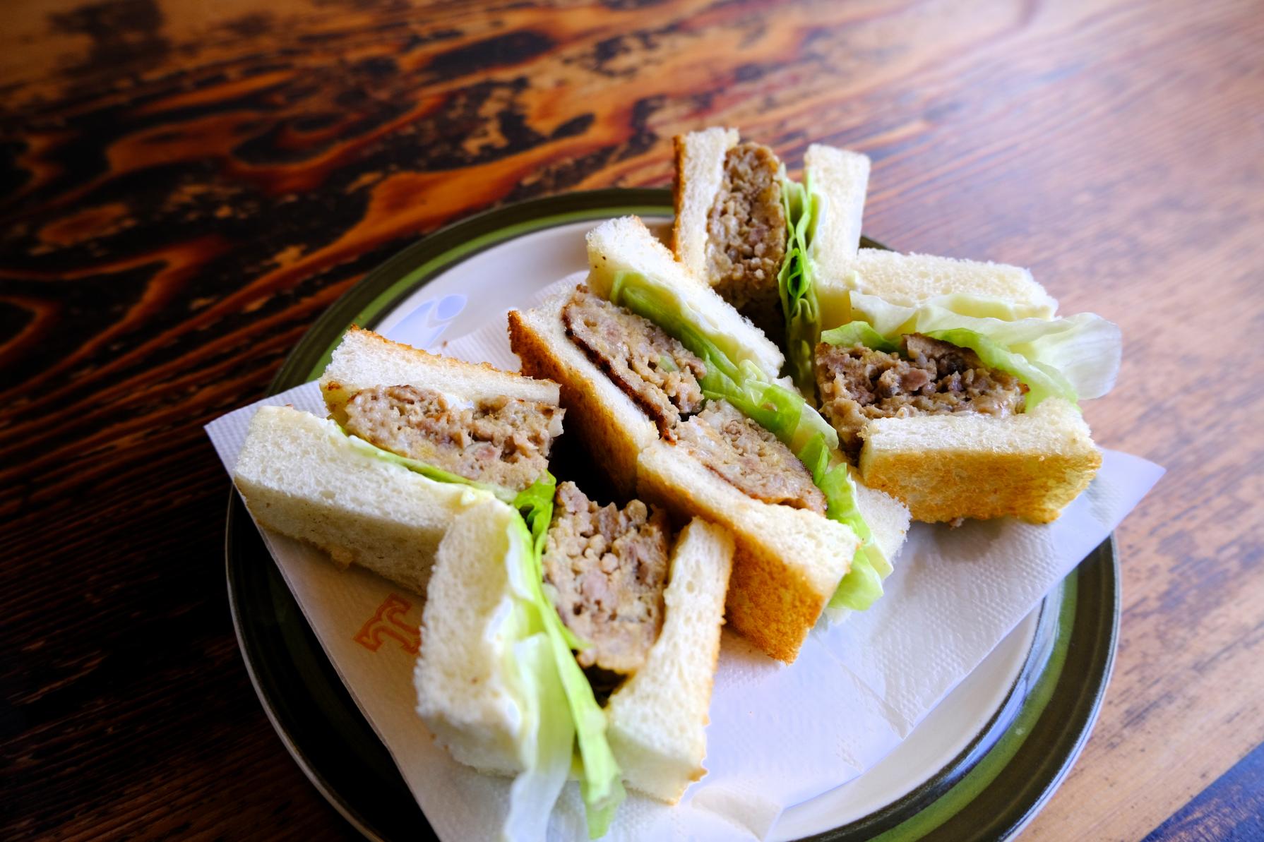 壱岐牛が1,000円以下っ！「壱岐牛バーグサンド」-2