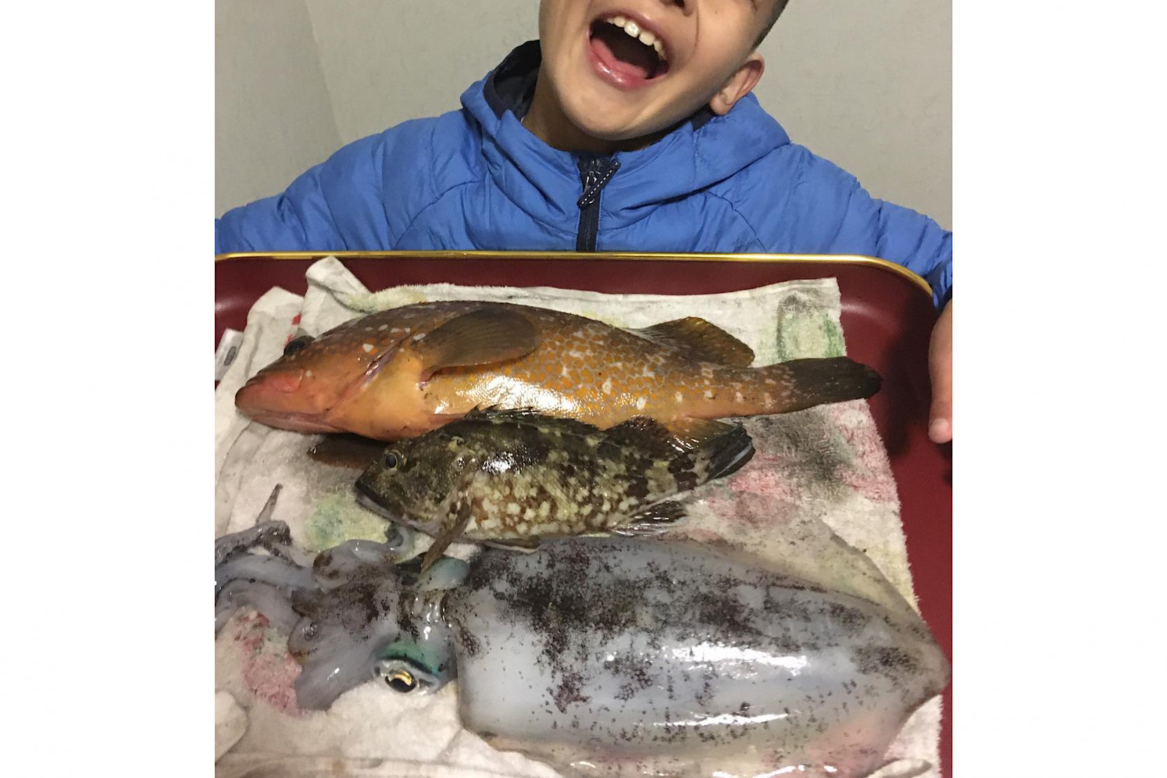 壱岐の海で釣れた魚たち-3