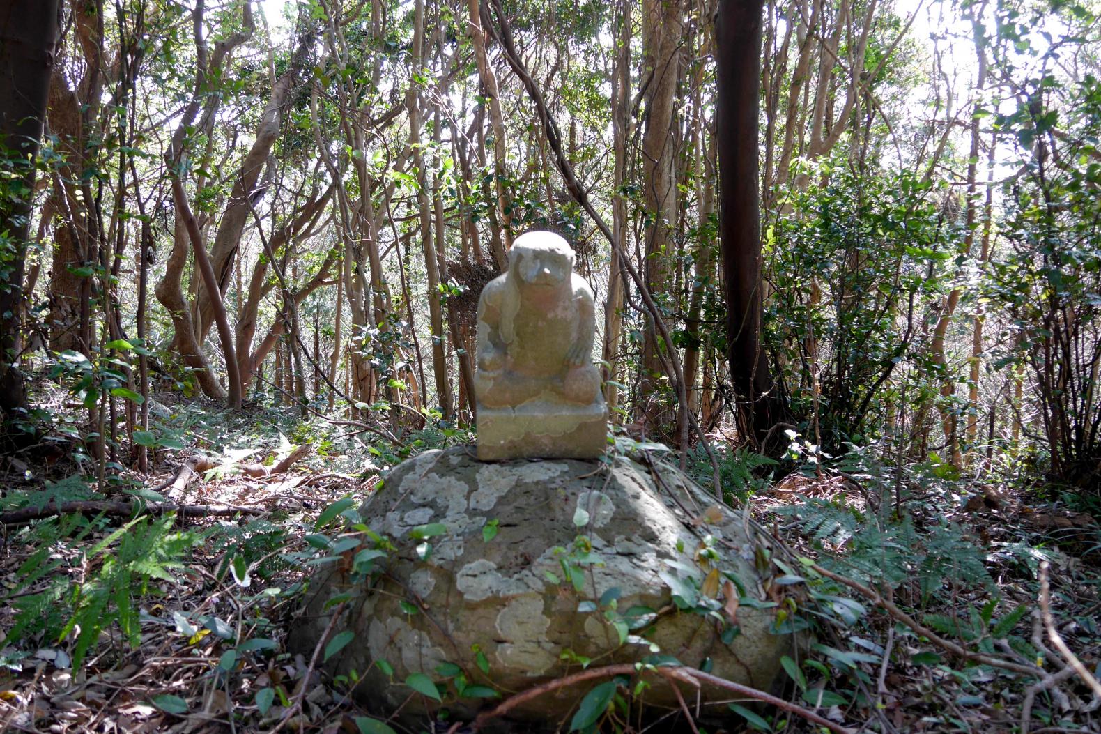 男嶽神社の表参道散策-3