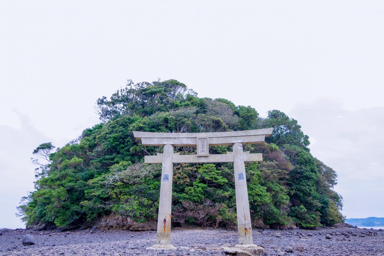 潮位を調べて、いざ参拝！-0