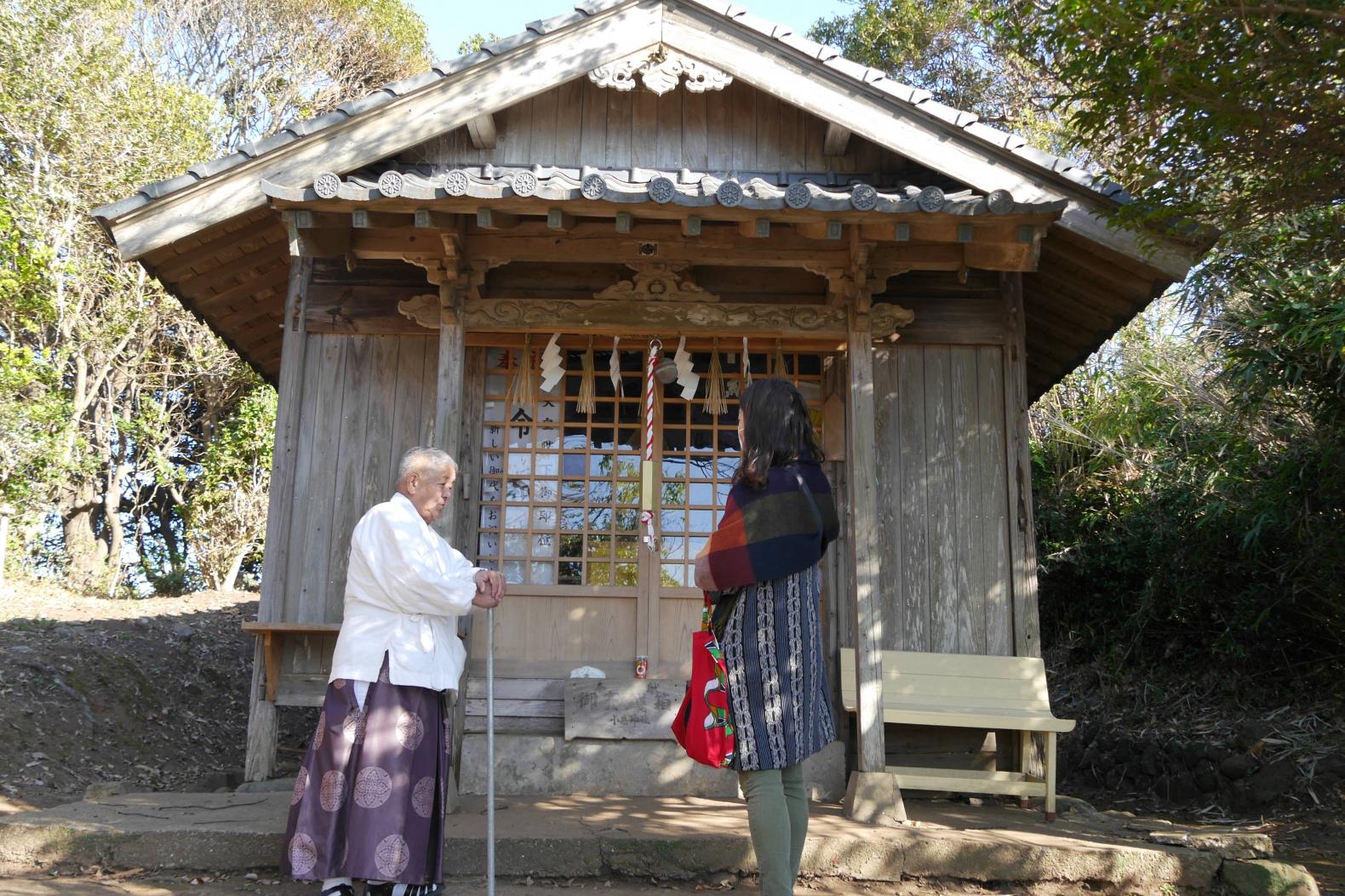 宮司と行く小島神社参拝プラン-2