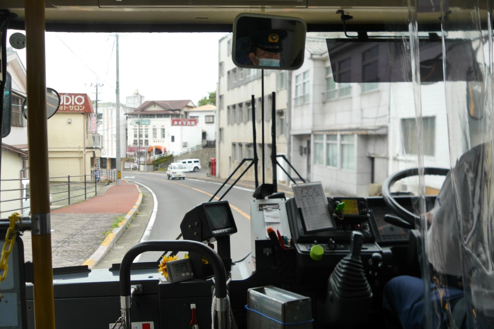 郷ノ浦から勝本への車窓-0