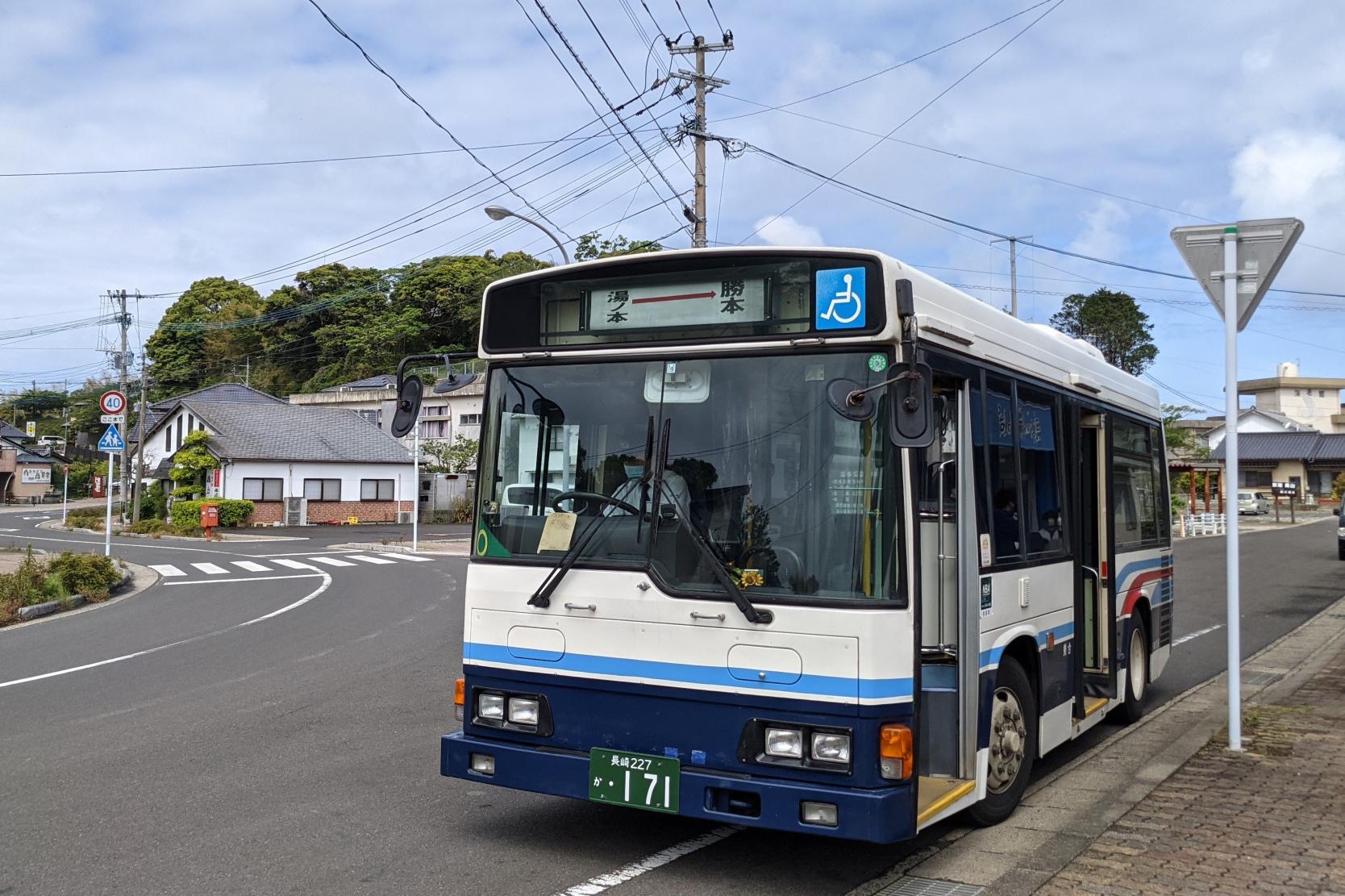 郷ノ浦から勝本への車窓-6