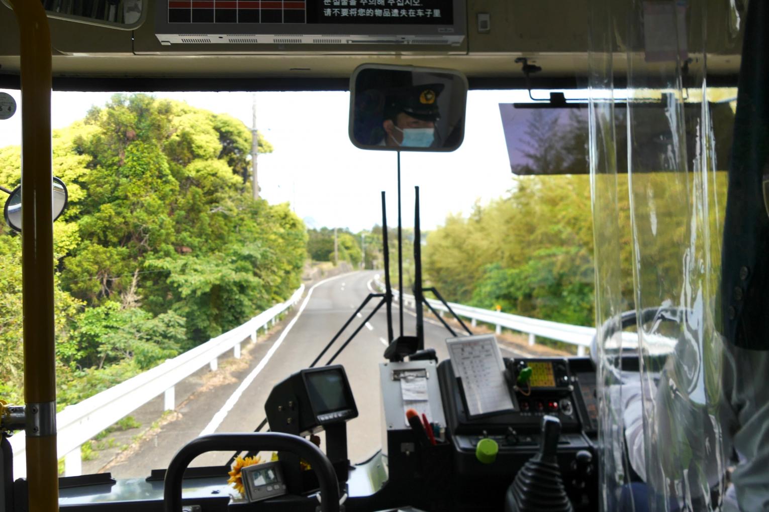 郷ノ浦から勝本への車窓-2