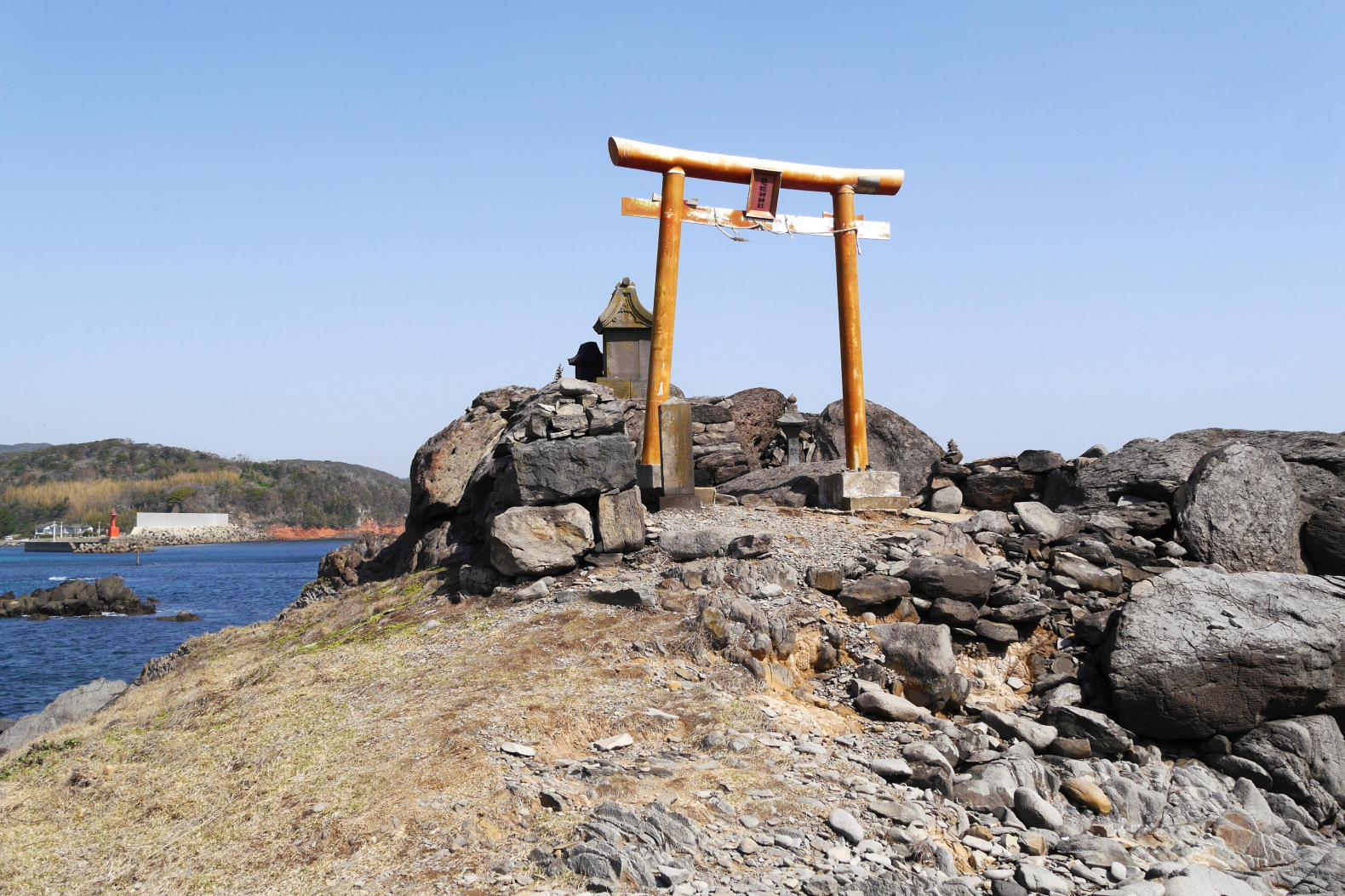 最後の目的バス停は「壱岐神社」-1