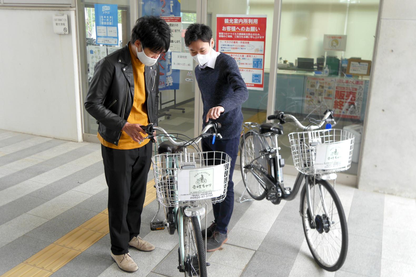 「壱岐ちゃり」は各港観光案内所で！-0