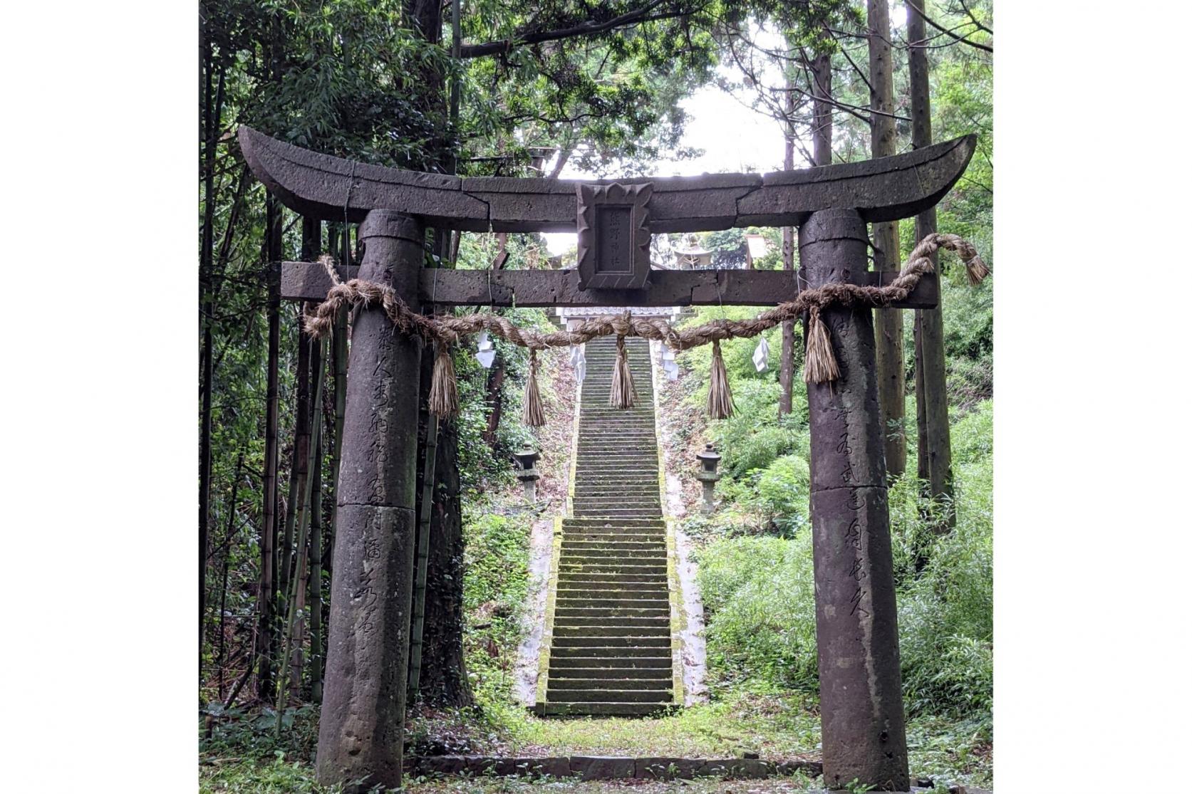 熊野神社（勝本町）
~脇道を下った先に見えるもの~-1