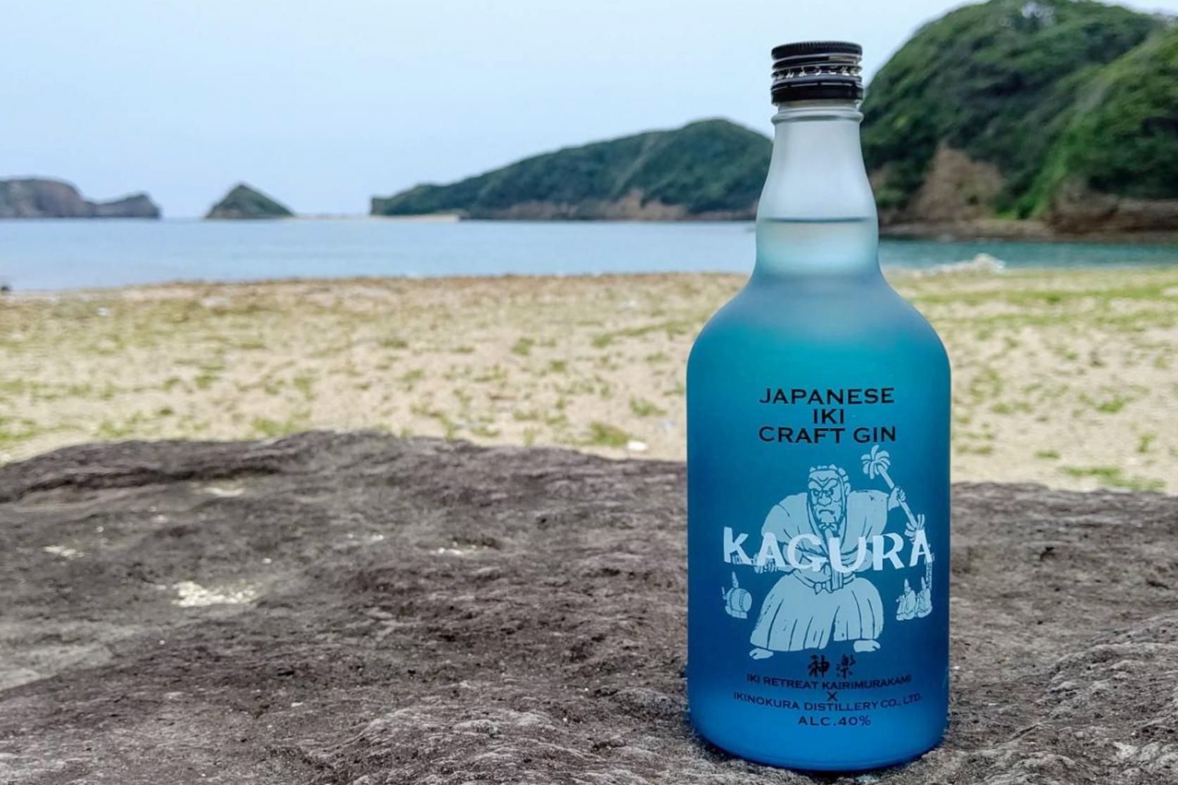 壱岐の蔵酒造「JAPANESE IKI CRAFT GIN　KAGURA」-0