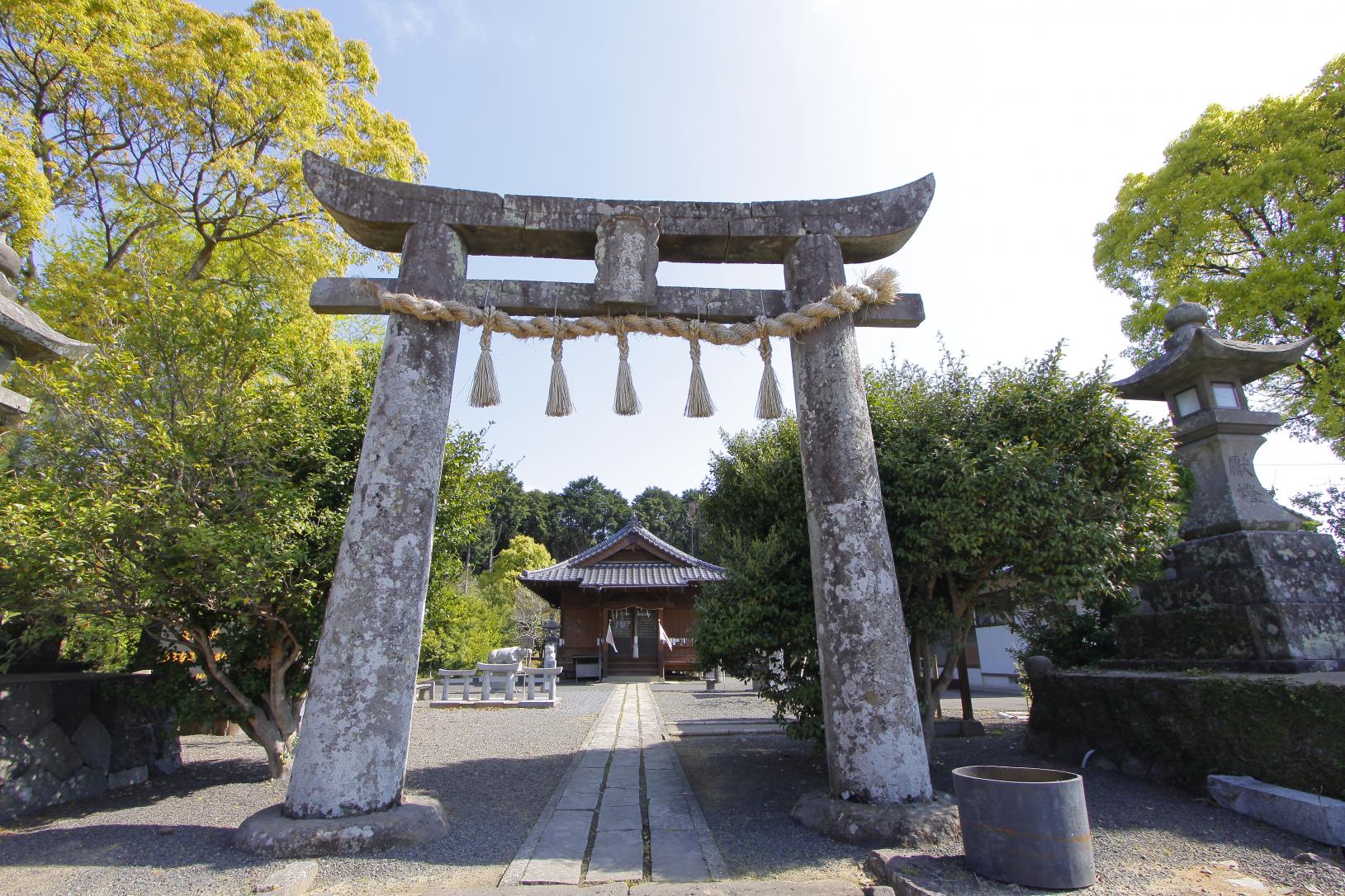 ⑥國片主神社（くにかたぬしじんじゃ）-1