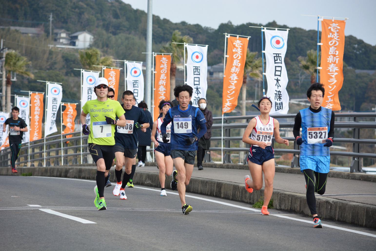 壱岐の島新春マラソン大会-3