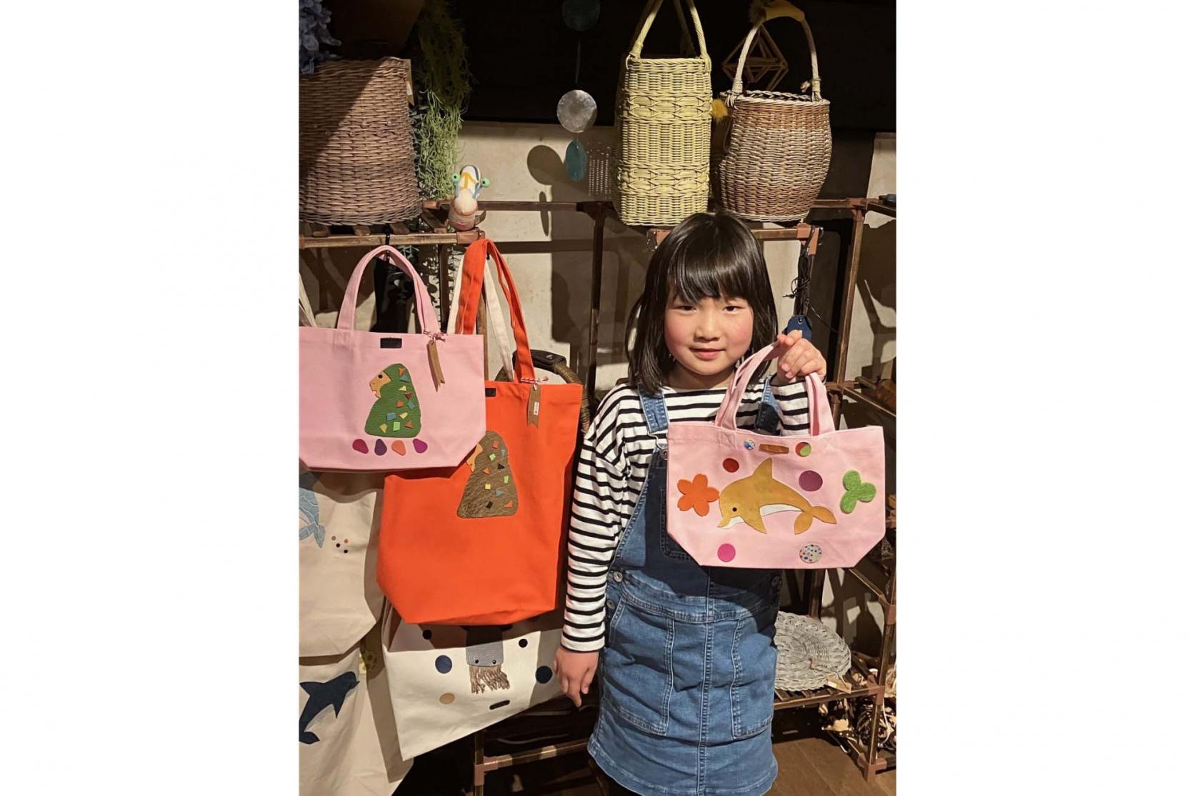 本革アップリケバッグづくり体験-1